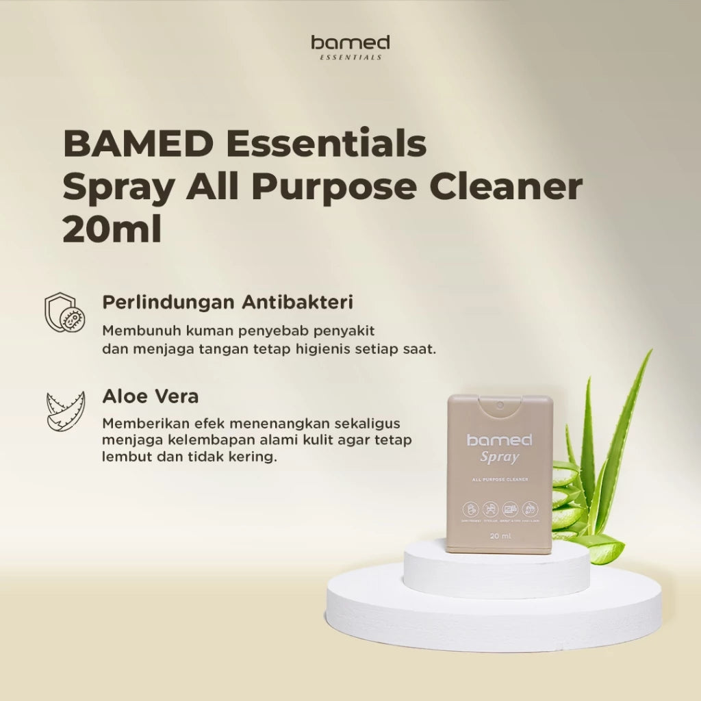 Bamed Essentials Spray All Purpose Cleaner Pocket 20 ml