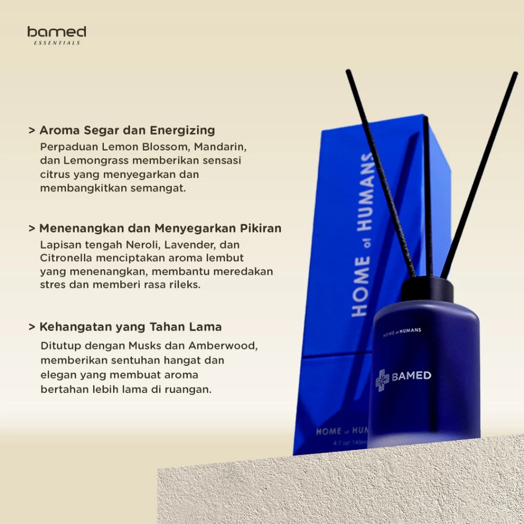 Home of Humans x BAMED - A Room of Zen (Lounge Reed Diffuser)