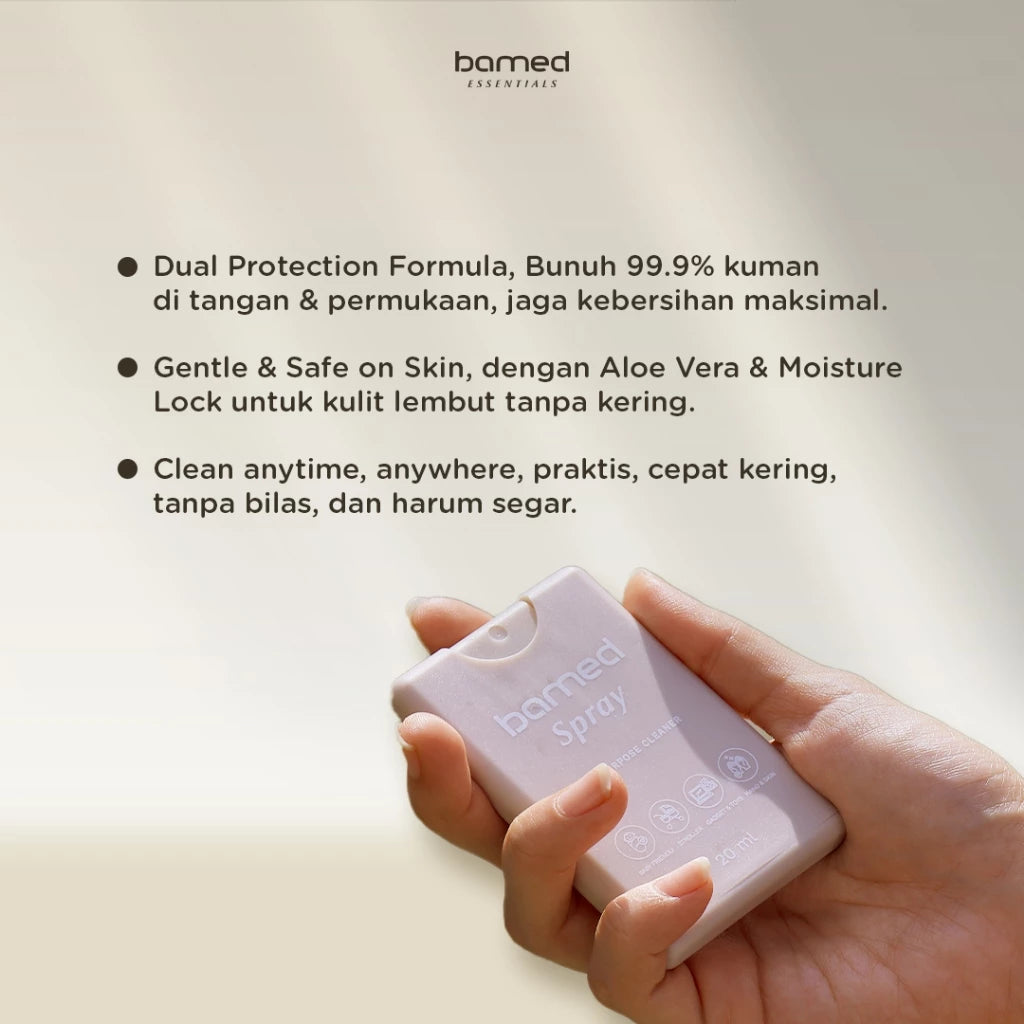 Bamed Essentials Spray All Purpose Cleaner Pocket 20 ml